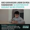 A screenshot of a social post in Filipino